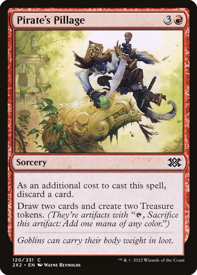 Pirate's Pillage 120 (Double Masters 2022)  - Foil | Good Games Morley