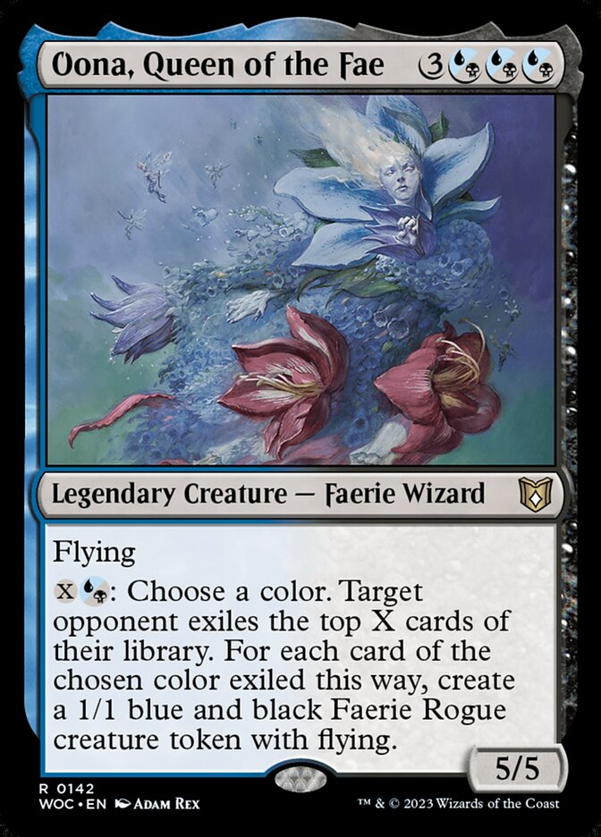 Oona, Queen of the Fae 142/173 (Commander: Wilds of Eldraine)  | Good Games Morley
