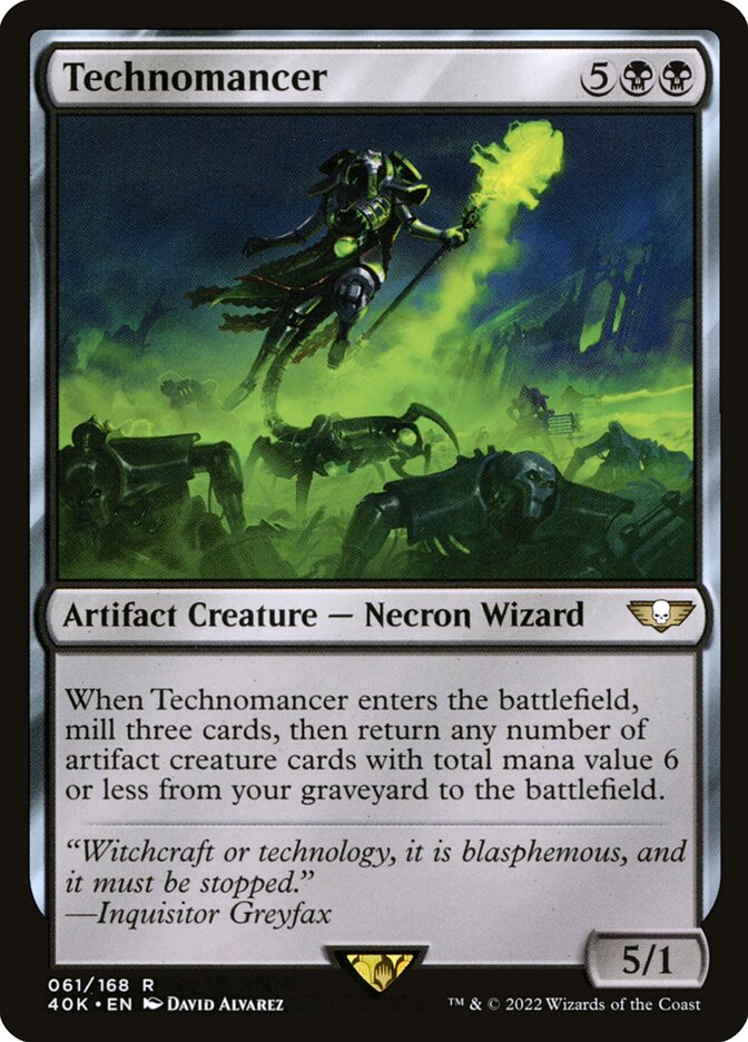 Technomancer 61/617 (Universes Beyond: Warhammer 40,000)  | Good Games Morley