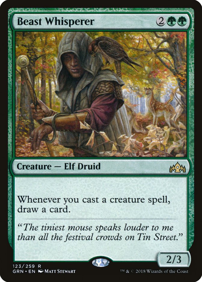 Beast Whisperer 123 (Guilds of Ravnica)  | Good Games Morley