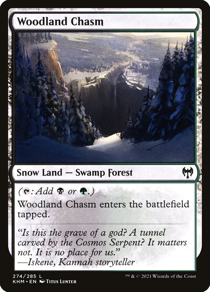Woodland Chasm 274/285 (Kaldheim)  | Good Games Morley