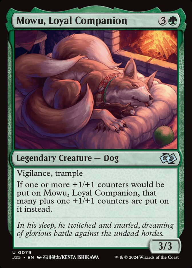 Mowu, Loyal Companion 79/779 (Foundations Jumpstart)  | Good Games Morley