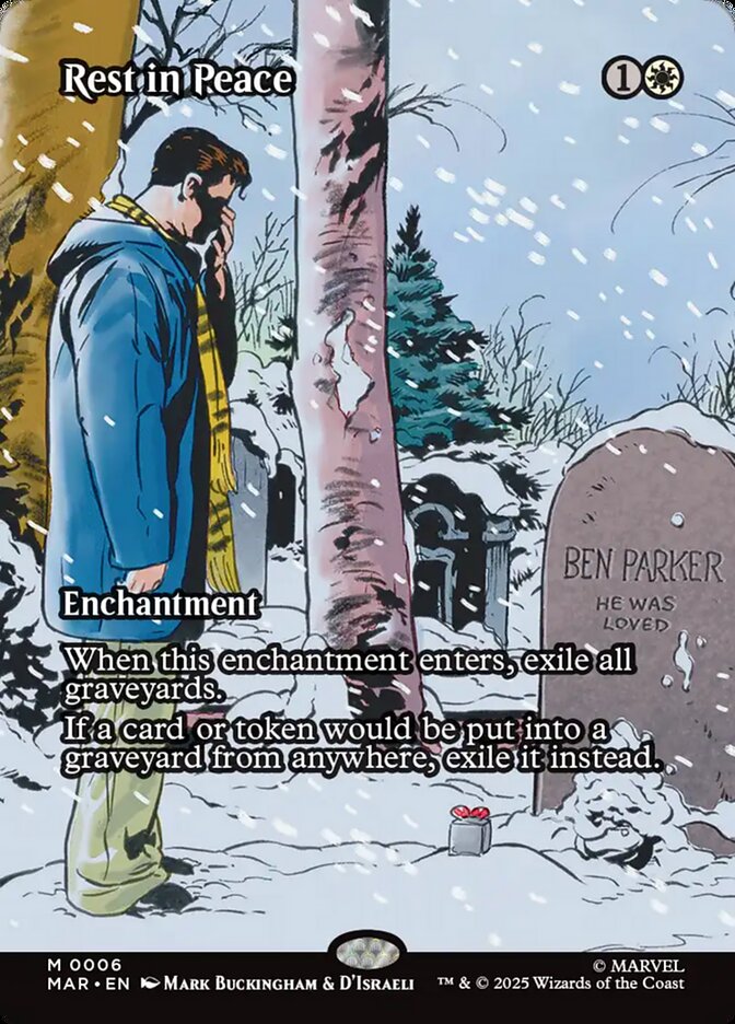 Rest in Peace 6 (Marvel Universe Eternal-Legal)  - Borderless Foil | Good Games Morley