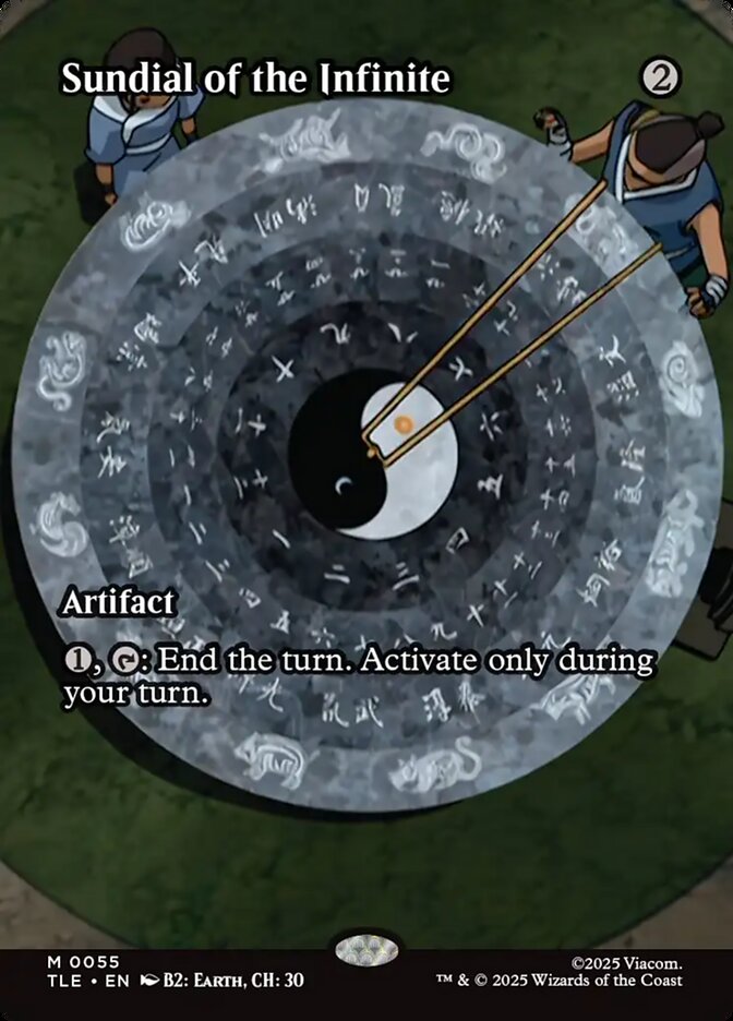 Sundial of the Infinite 55 (Avatar: The Last Airbender: Eternal-Legal)  - Borderless | Good Games Morley