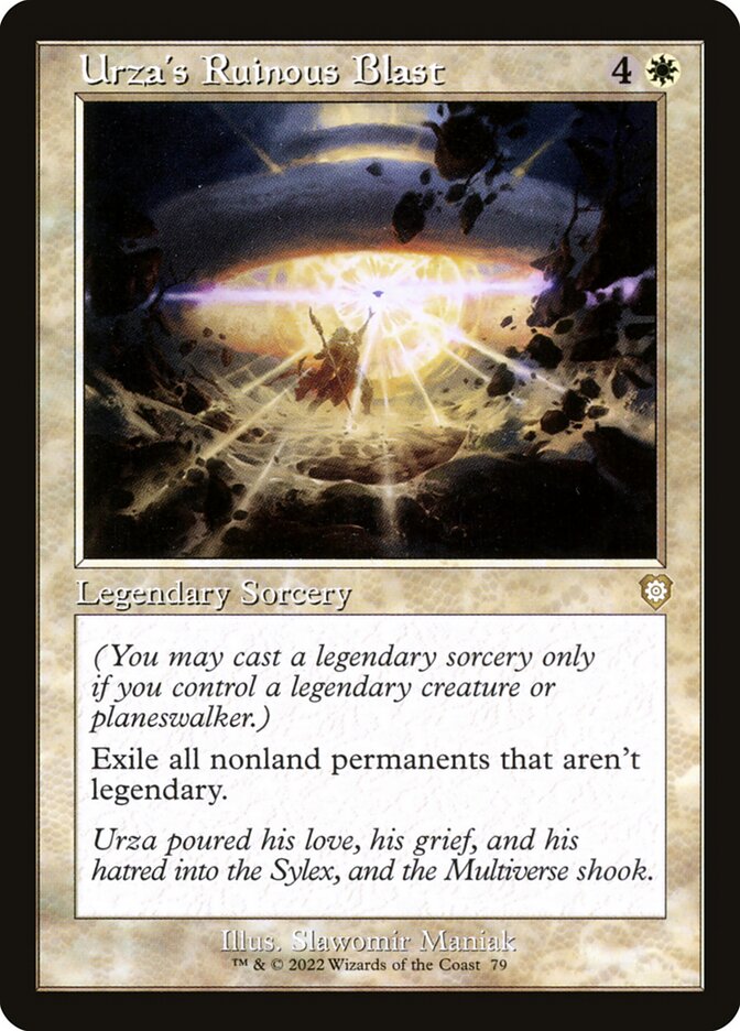 Urza's Ruinous Blast 79/40 (Commander: The Brothers' War)  | Good Games Morley
