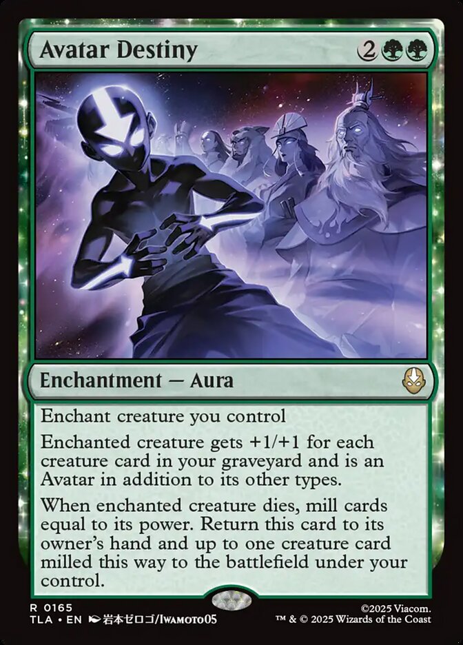 Avatar Destiny 165/286 (Avatar: The Last Airbender)  - Foil | Good Games Morley