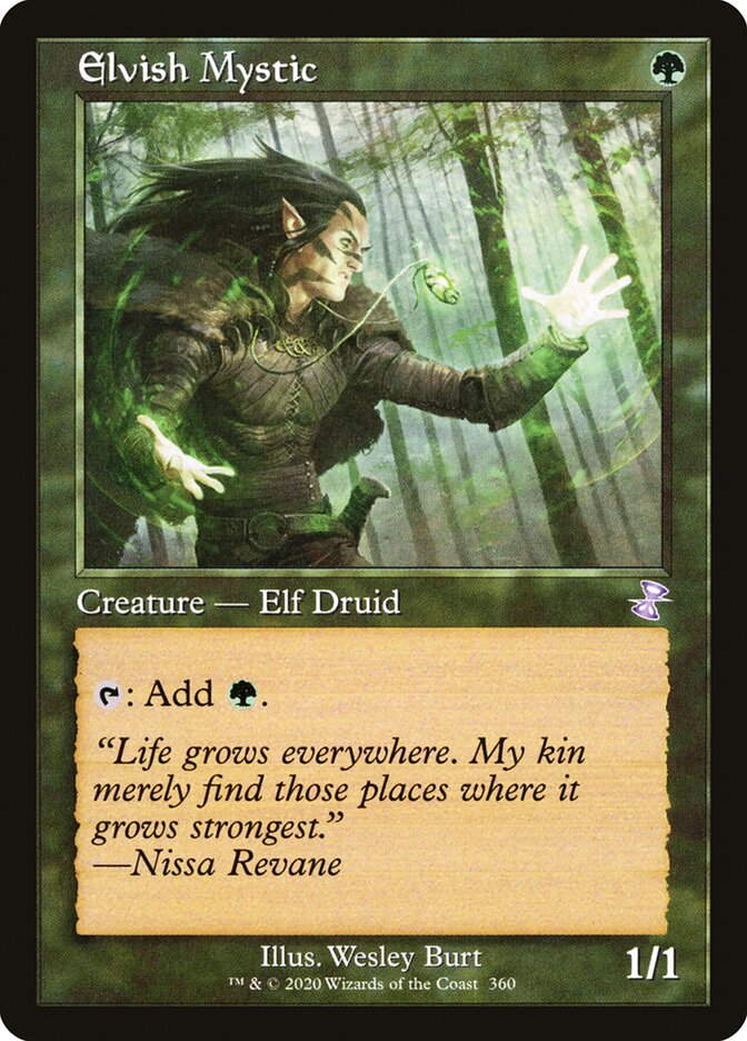 Elvish Mystic 360/289 (Time Spiral: Remastered)  | Good Games Morley