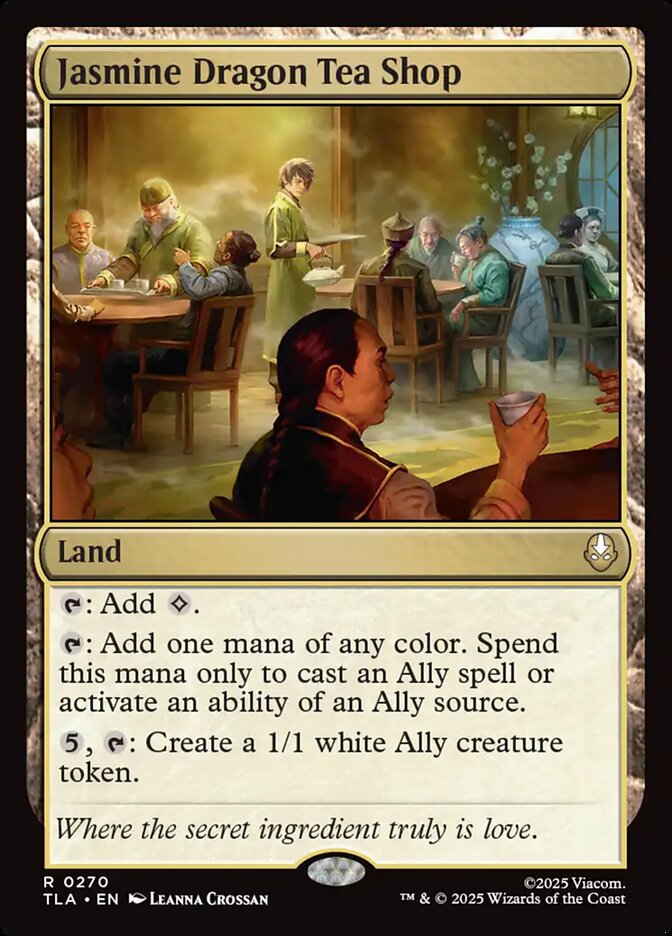 Jasmine Dragon Tea Shop 270/286 (Avatar: The Last Airbender)  - Foil | Good Games Morley