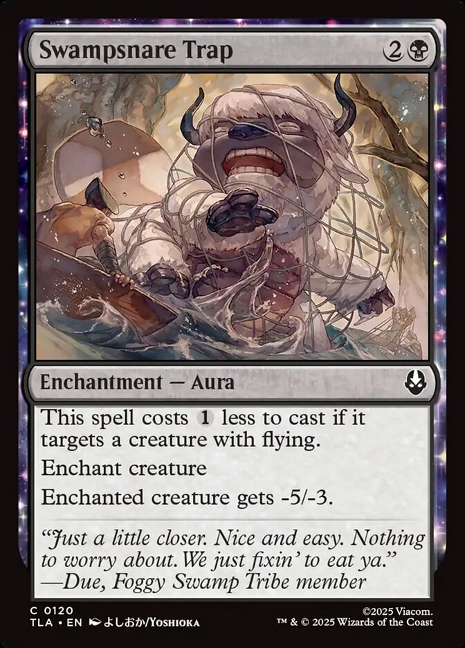 Swampsnare Trap 120/286 (Avatar: The Last Airbender)  - Foil | Good Games Morley