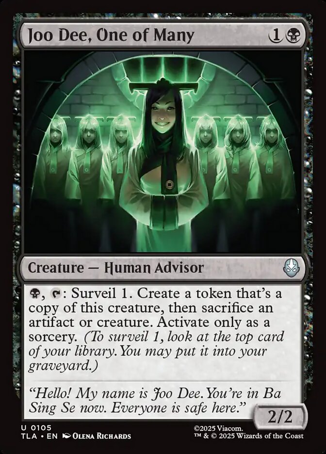 Joo Dee, One of Many 105 (Avatar: The Last Airbender)  - Foil | Good Games Morley