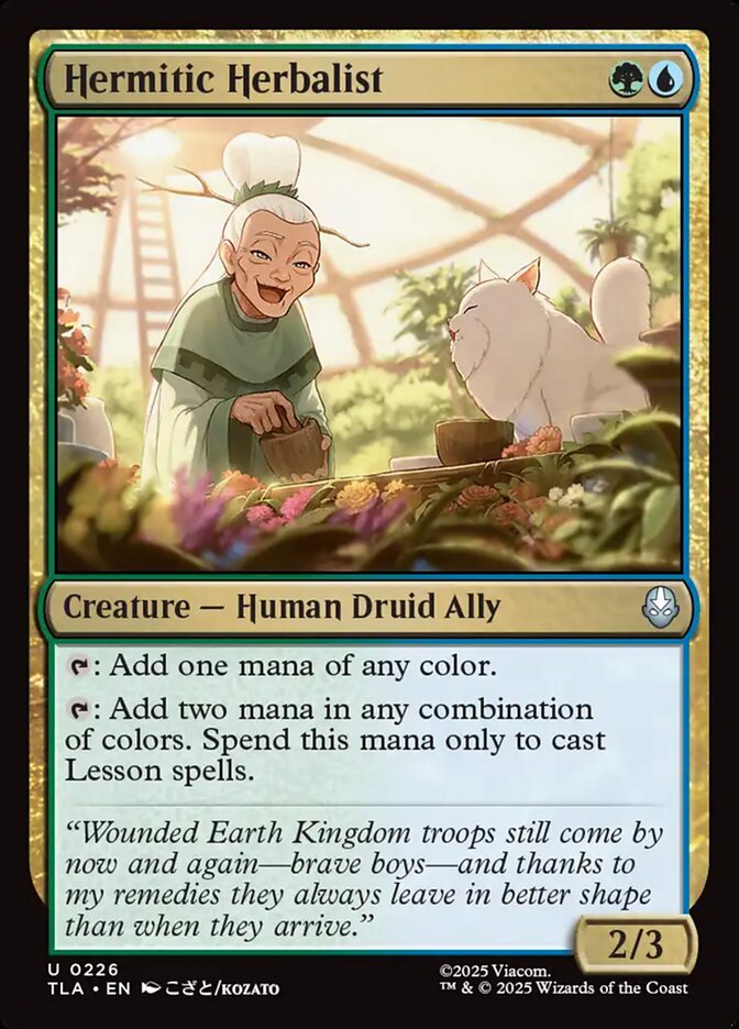Hermitic Herbalist 226/286 (Avatar: The Last Airbender)  - Foil | Good Games Morley