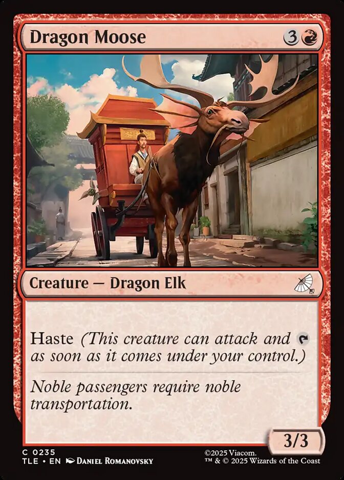 Dragon Moose 235/317 (Avatar: The Last Airbender: Eternal-Legal)  - Foil | Good Games Morley