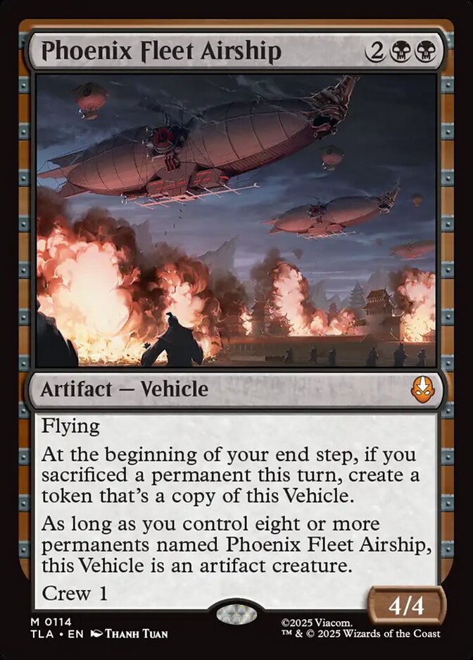 Phoenix Fleet Airship 114/286 (Avatar: The Last Airbender)  | Good Games Morley