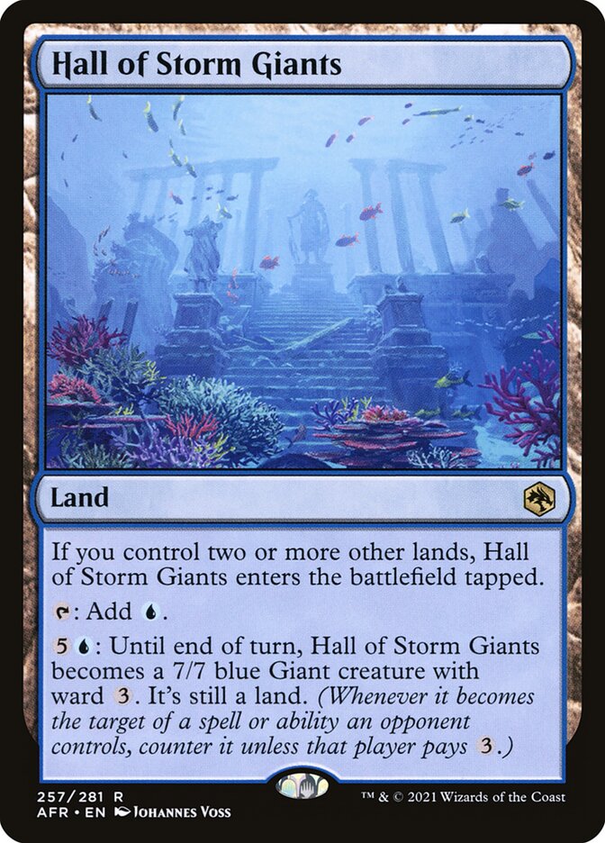 Hall of Storm Giants 257 (Adventures in the Forgotten Realms)  - Foil | Good Games Morley