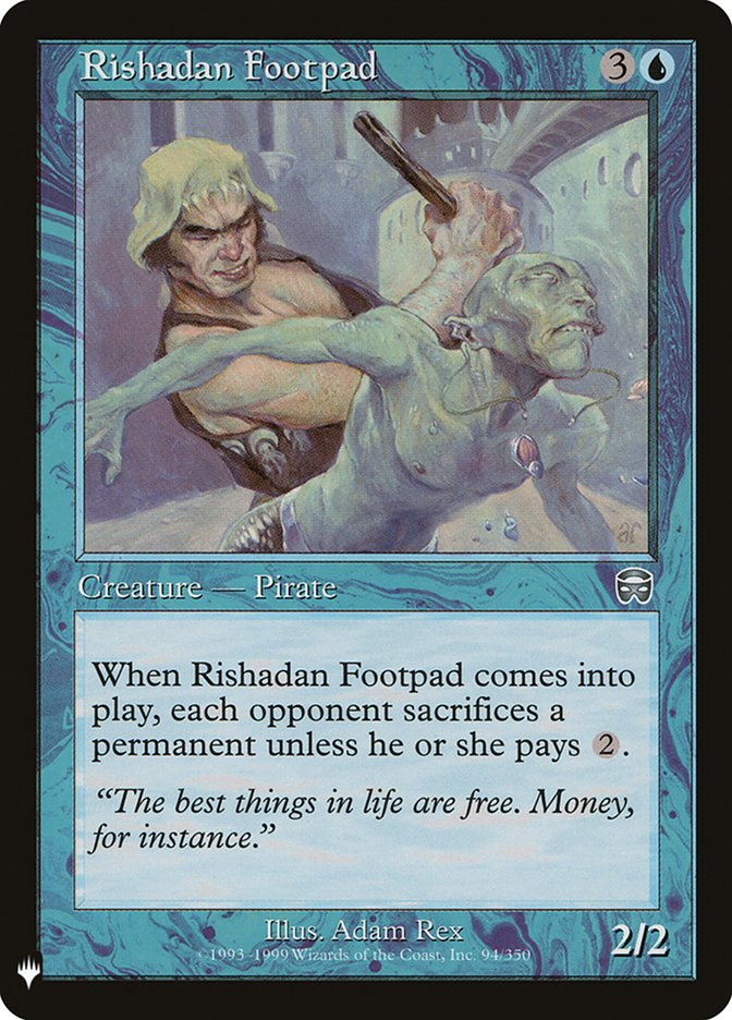Rishadan Footpad MMQ-94/5075 (The List Reprints)  | Good Games Morley