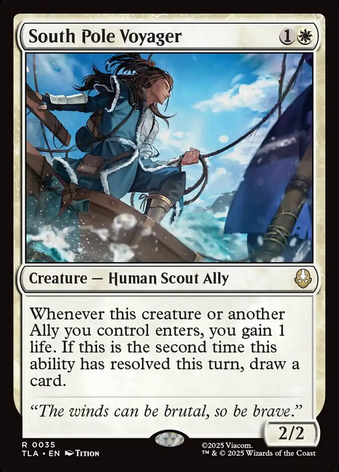 South Pole Voyager 35 (Avatar: The Last Airbender)  - Foil | Good Games Morley