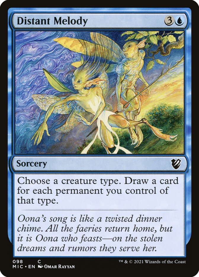 Distant Melody 98/38 (Commander: Innistrad: Midnight Hunt)  | Good Games Morley