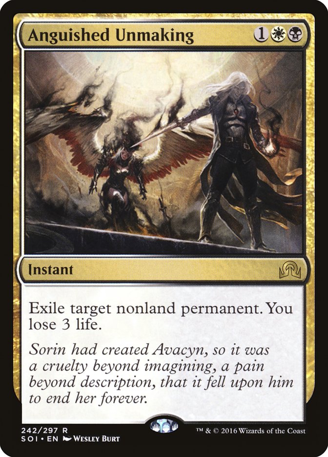 Anguished Unmaking 242/297 (Shadows over Innistrad)  | Good Games Morley
