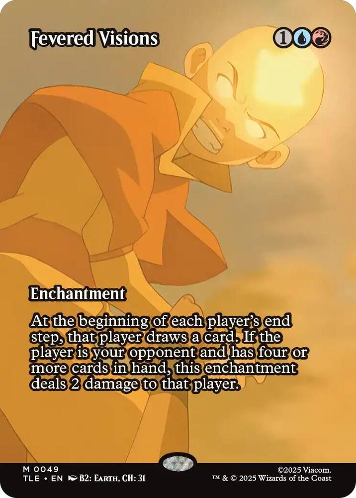 Fevered Visions  49/317 (Avatar: The Last Airbender: Eternal-Legal)  - Borderless Foil | Good Games Morley