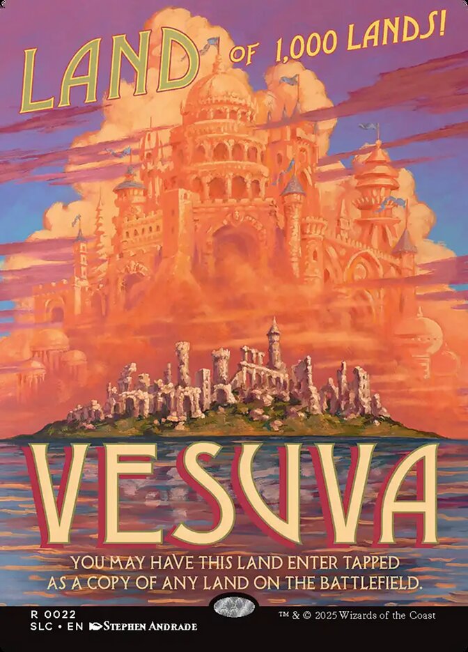 Vesuva 22 (Secret Lair Countdown Kit)  - Borderless | Good Games Morley