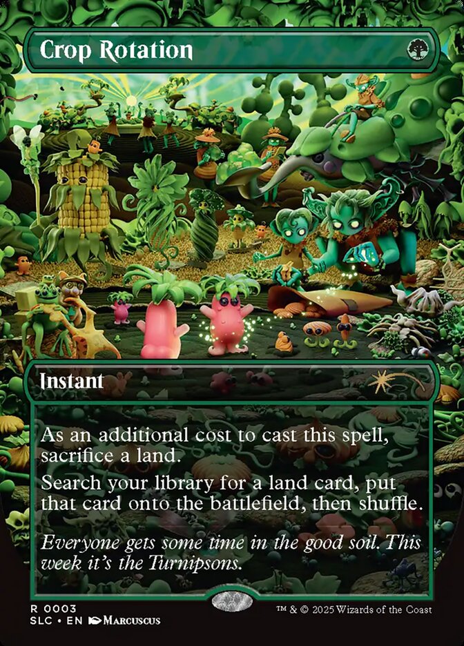 Crop Rotation 3 (Secret Lair Countdown Kit)  - Borderless Foil | Good Games Morley