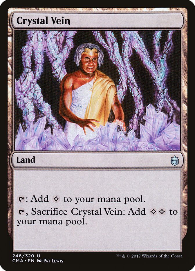 Crystal Vein 246/320 (Commander Anthology)  | Good Games Morley