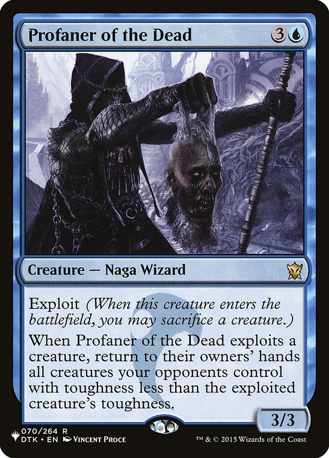 Profaner of the Dead DTK-70/5075 (The List Reprints)  | Good Games Morley