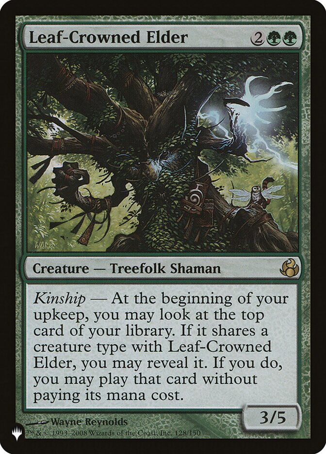 Leaf-Crowned Elder MOR-128/5075 (The List Reprints)  | Good Games Morley