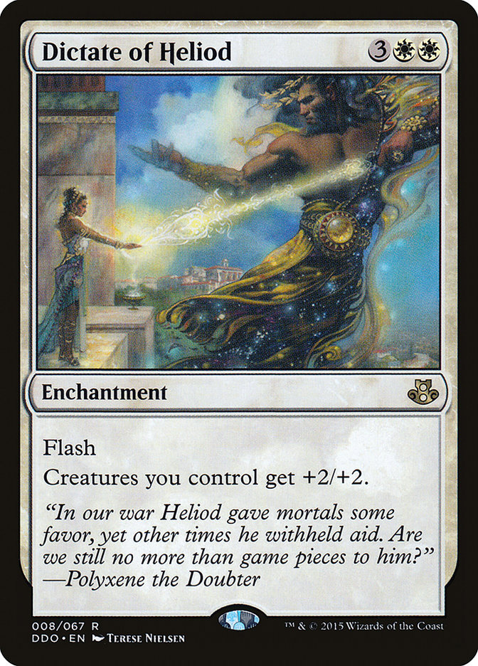 Dictate of Heliod 8/67 (Duel Decks: Elspeth vs. Kiora)  | Good Games Morley
