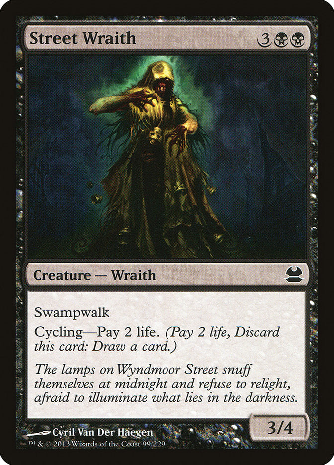 Street Wraith 99/229 (Modern Masters)  - Foil | Good Games Morley