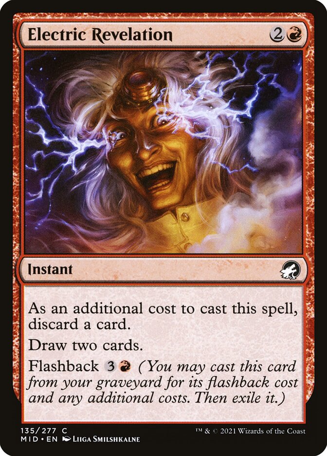 Electric Revelation 135/277 (Innistrad: Midnight Hunt)  - Foil | Good Games Morley