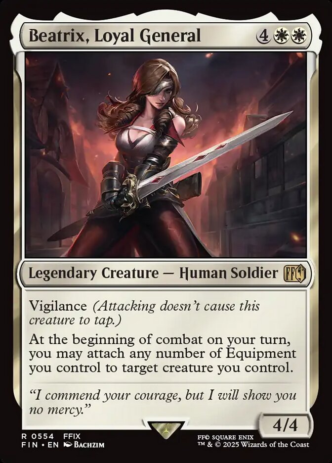 Beatrix, Loyal General 554/309 (FINAL FANTASY)  | Good Games Morley