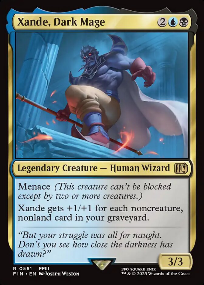 Xande, Dark Mage 561/309 (FINAL FANTASY)  | Good Games Morley