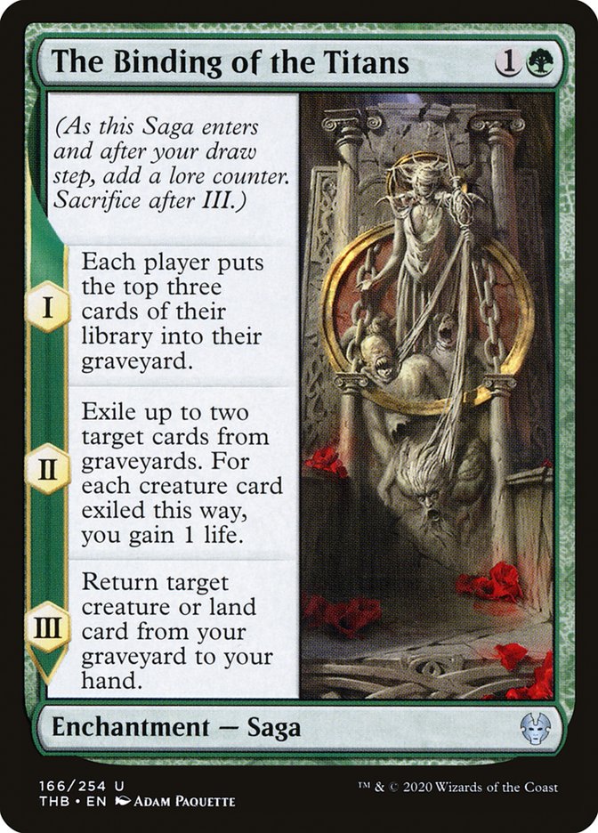The Binding of the Titans 166/254 (Theros Beyond Death)  - Foil | Good Games Morley