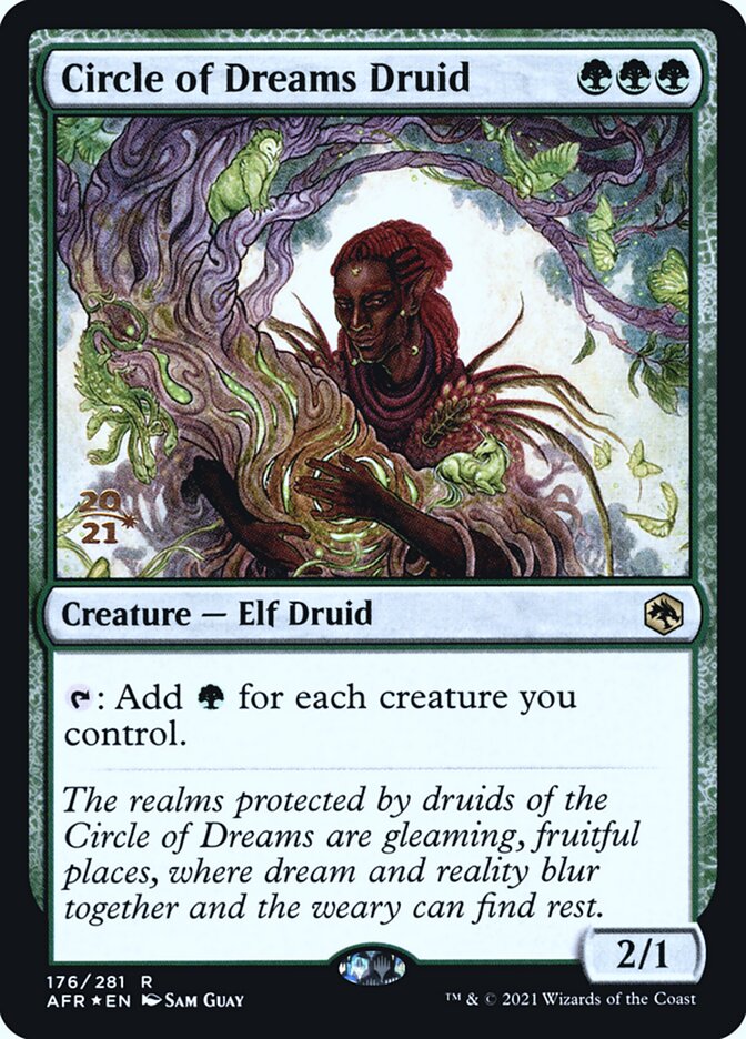 Circle of Dreams Druid 176s/241 (Prerelease Cards)  - Foil | Good Games Morley