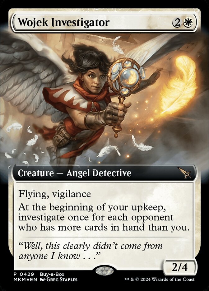 Wojek Investigator 429 (Buy-A-Box Promos)  - Foil | Good Games Morley