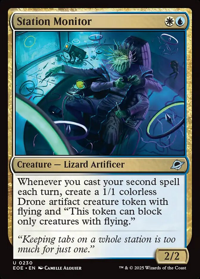Station Monitor 230 (Edge of Eternities)  - Foil | Good Games Morley