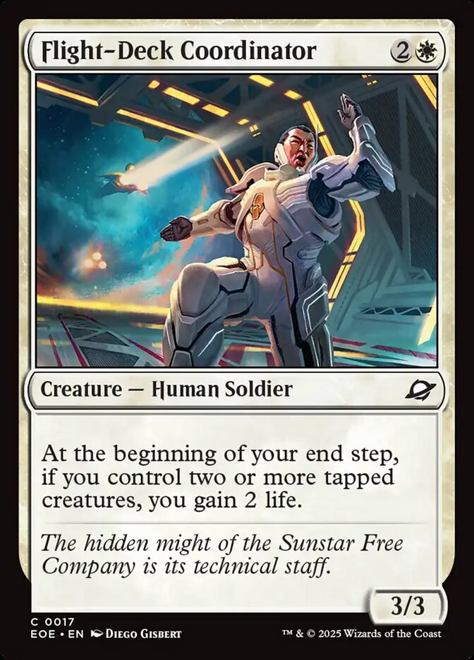 Flight-Deck Coordinator 17/276 (Edge of Eternities)  - Foil | Good Games Morley
