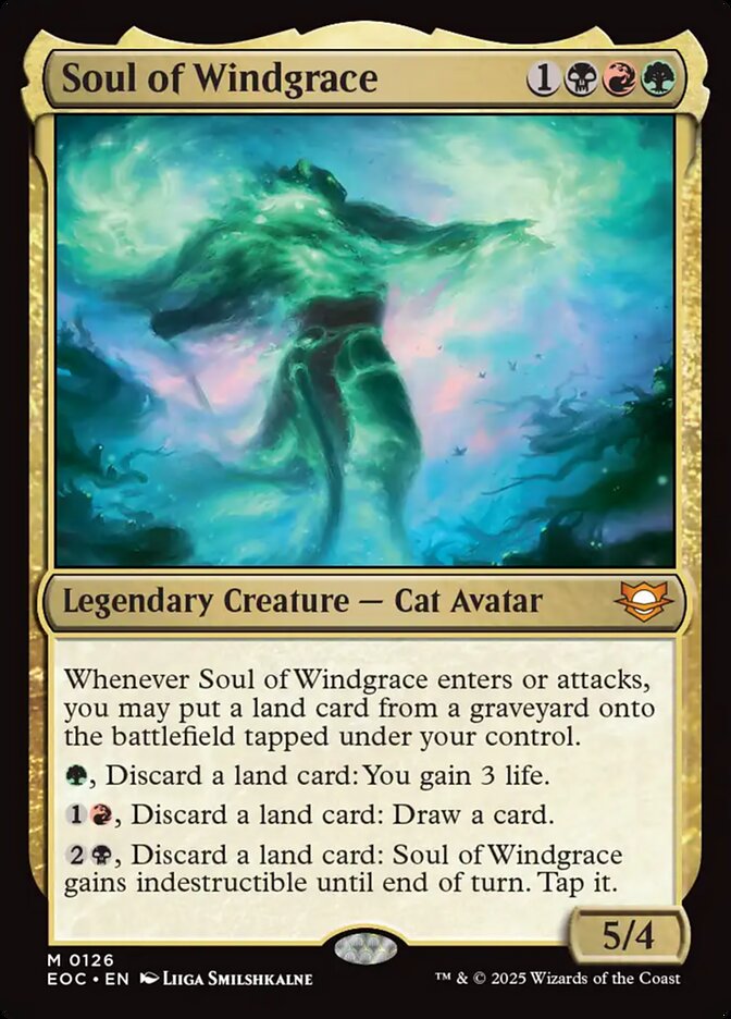 Soul of Windgrace 126/191 (Commander: Edge of Eternities)  | Good Games Morley