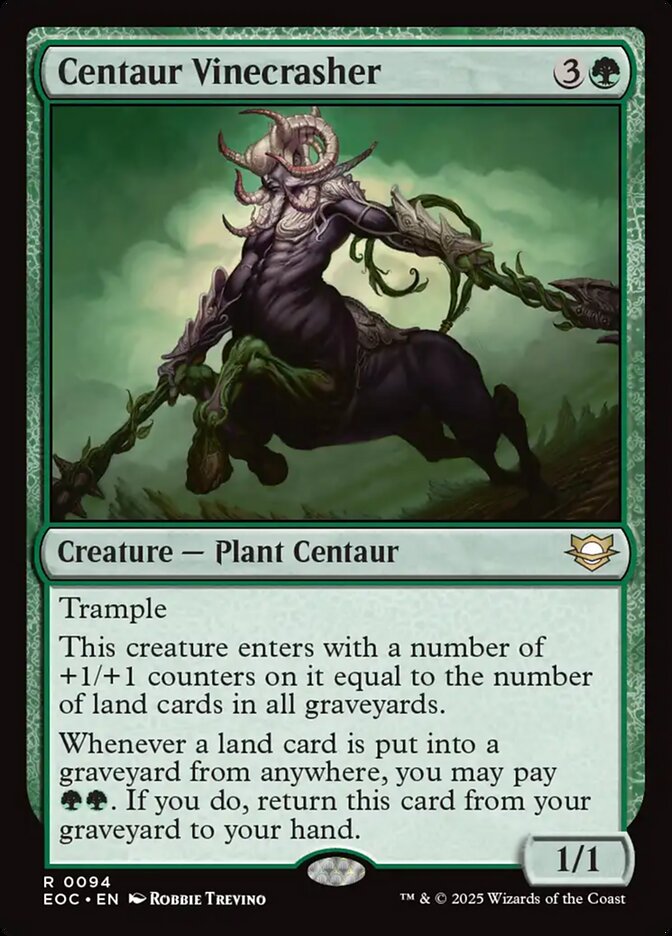 Centaur Vinecrasher 94/191 (Commander: Edge of Eternities)  | Good Games Morley
