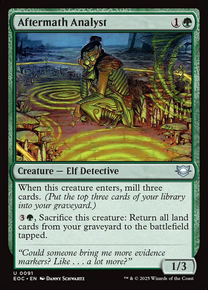 Aftermath Analyst 91/191 (Commander: Edge of Eternities)  | Good Games Morley