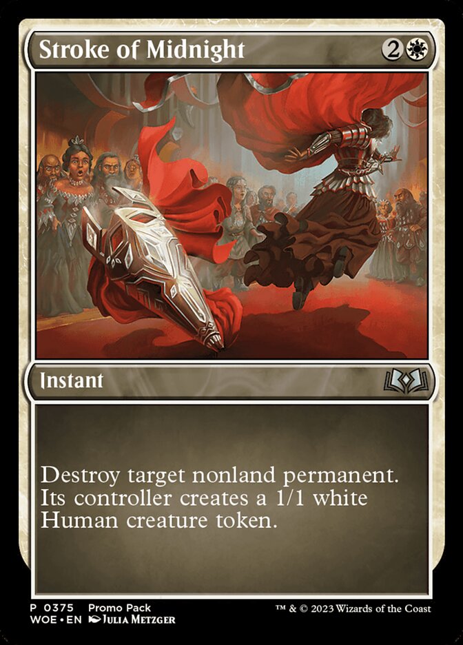 Stroke of Midnight 375 (Promo Pack: Wilds of Eldraine)  | Good Games Morley