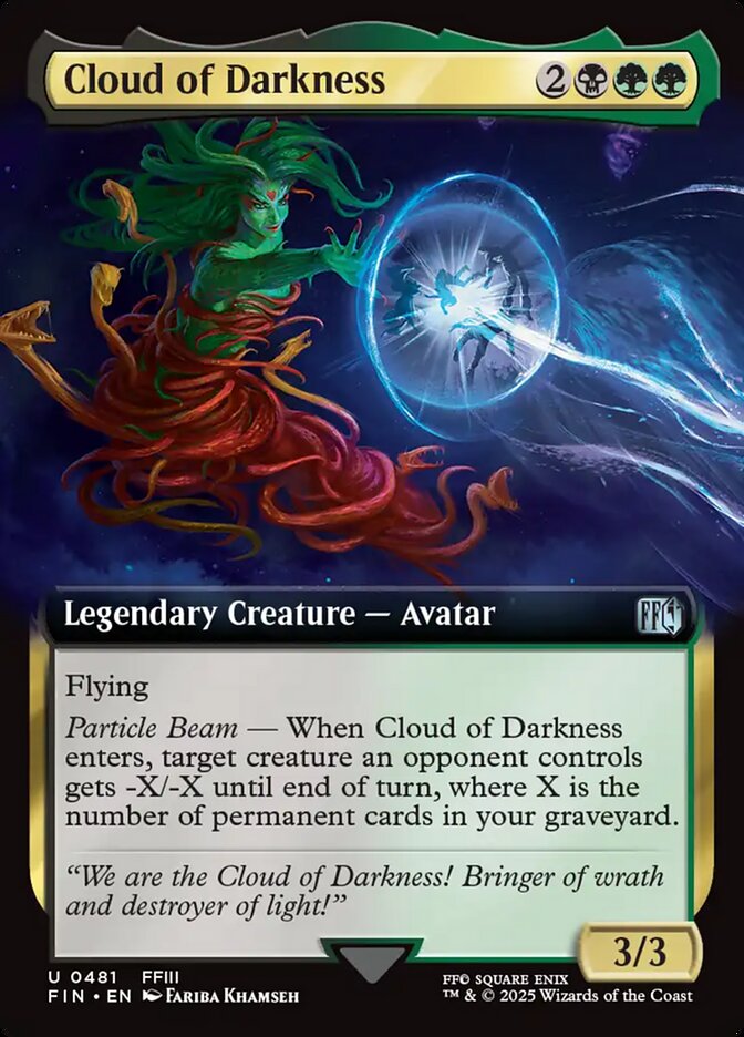 Cloud of Darkness 481/309 (FINAL FANTASY)  - Extended Art | Good Games Morley