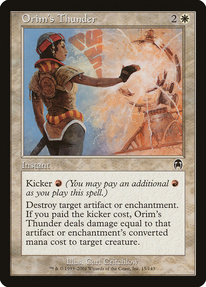 Orim's Thunder 15/143 (Apocalypse)  | Good Games Morley