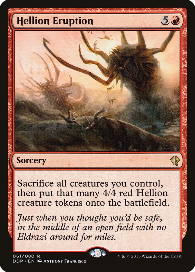 Hellion Eruption 61/80 (Duel Decks: Zendikar vs. Eldrazi)  | Good Games Morley