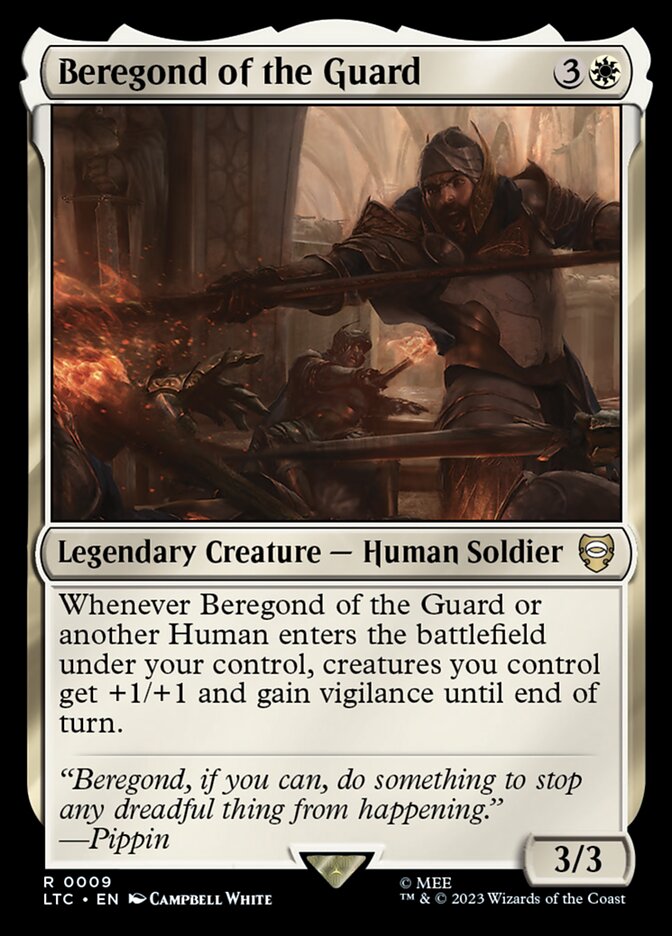 Beregond of the Guard 9 (Commander: The Lord of the Rings: Tales of Middle-earth)  | Good Games Morley
