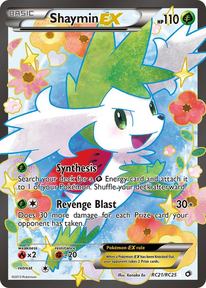 Shaymin EX RC21/RC25 (Legendary Treasures: Radiant Collection)  - Holofoil | Good Games Morley