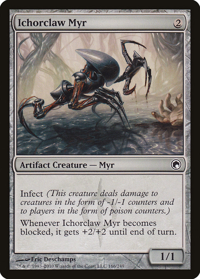 Ichorclaw Myr 166 (Scars of Mirrodin)  | Good Games Morley