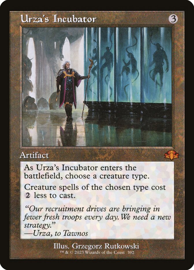 Urza's Incubator 392 (Dominaria Remastered)  - Retro Foil | Good Games Morley