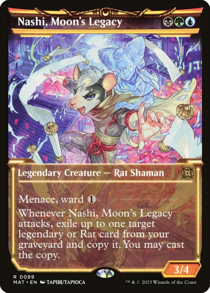 Nashi, Moon's Legacy 89 (March of the Machine: The Aftermath)  - Showcase Foil | Good Games Morley